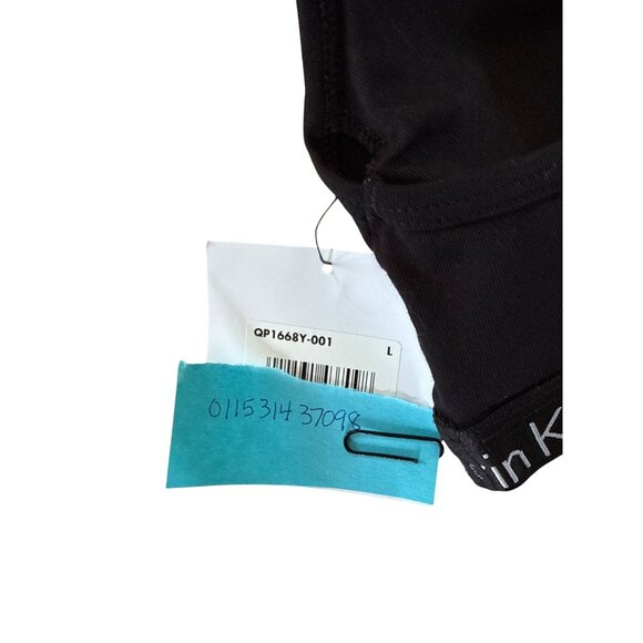Calvin Klein Bra Womens Large Bralette Black Racerback - Picture 3 of 3